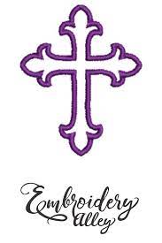 Cross Embroidery Design Cross Embroidery File Available In Most Embroidery Machine Form Cross Embroidery Designs Embroidery Designs Machine Embroidery Designs