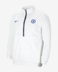 A camisa chelsea fc i 2018/19 é inspirada nas versões idolatradas dos anos 80 e 90. Chelsea F C Men S 1 2 Zip Jacket Nike Ae