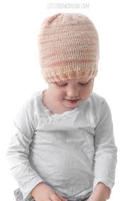 Sock Yarn Hat Knitting Pattern