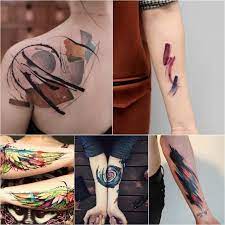 Watercolor Tattoo Designs Watercolor Tattoo Technique And Aftercare Watercolor Abstract Tattoo Abstract Tattoo Watercolor Tattoo