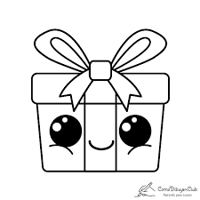 Dibujos Navidad Para Colorear Kawaii