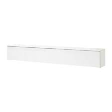 2 perfect match for bekant oak/white desk rpg7 easy to assemble if you've assembled ikea malm style furniture. Besta Burs Wall Shelf High Gloss White 10116081 Reviews Price Comparisons