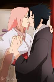 Sasuke Uchiha And Sakura Haruno Kiss Google Search Sasusaku