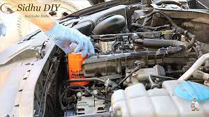 How To Change Engine Oil And Oil Filter On Audi Oil Filter Audi Oil Change