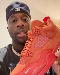 Nigel Sylvester’s Air Jordan 4 ‘Brick By Brick’ dropping March 14th for  $225 features a special textured red brick box 🧱 @nigelsylvester