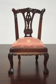 Miniature Chippendale Side Chair With Ball And Claw Feet 1 3 Scale