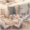Dining room aesthetic bloxburg living room ideas. 3