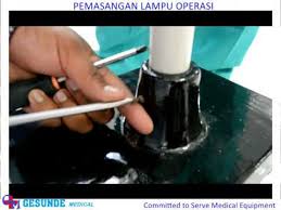 Reflektor didesain khusus sehingga tidak menimbulkan bayangan. Lampu Operasi Cara Installasi Operating Lamp Pemasangan Lampu Operasi Standing Youtube