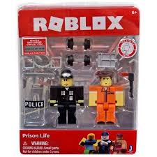 Roblox Action Collection Prison Life Game Pack Includes Exclusive Virtual Item Walmart Com Prison Life Roblox Toys