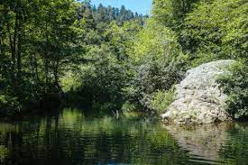 Crowds are minimal, approaches are adventurous, and there's often a swimming hole near by. Big Rock Hole Santa Cruz