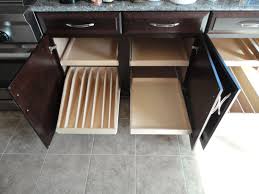 Pull Out Shelves With Pan And Pot Lid Organizer On Bottom Left Has Adjustable Dividers Cupboard Shelves Pull Out Kitchen Storage Diy Pull Out Shelves