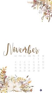 Floral November 2020 Calendar Iphone Android Wallpaper In 2020 November Wallpaper Calendar Wallpaper Iphone Wallpaper Fall