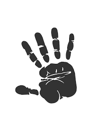 Download Hand Palm Handprint Free Svg File Free Svg File Free Svg Svg