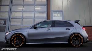 Mercedes Amg A 45 S Cranked To 592 Hp 442 Kw By Renntech Mercedes Amg Mercedes A45 Amg Amg