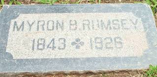 Myron Ballard Rumsey, Civil War Veteran, Orange County California  Genealogical Society Civil War Veterans Project