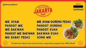 Dimodifikasi dengan isian yang nikmat, membuat kita selalu ketagihan untuk menyantap resep cakwe goreng ayam ini. Mie Ayam Jakarta Asli Sawahan Makanan Delivery Menu Grabfood Id