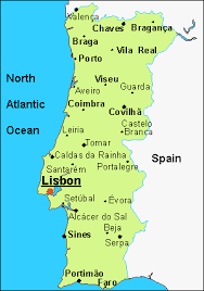 Portugal bietet eine große auswahl an landschaftlichen und kulturellen sehenswürdigkeiten. Portugal Map