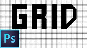 Vector pixel art thug man isolated cartoon. How To Use The Grid In Photoshop To Create Clean Designs Pixel Art Isometric Perspective Etc Youtube