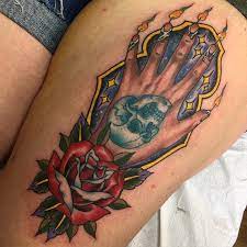 Currently booking appointments for craig rodriguez, brian faulk, ron mor, nash hogan, becca genne bacon, sergio mesa, angus hendry, yone caldwell and lorenzo samper. Hand Of Glory Tattoo On Thigh Best Tattoo Ideas Gallery