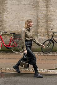 Copenhagen Street Style Fall 2020 Day 1 The Impression Trending Boots Autumn Street Style Copenhagen Street Style