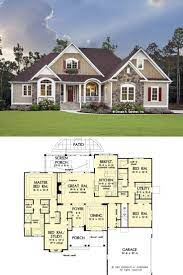 742 sq/ft width 13' 4 x depth 46' 8 dining: Single Story 4 Bedroom The Lennon Home Floor Plan Craftsman Style House Plans Craftsman House Plans House Blueprints