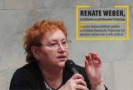 Ediţie specială interviuri (ne)convenţionale în direct la canal 33 cu alexandru catalan, jurnalist canal 33 alături de renate weber, avocatul poporului. Renate Weber Pe Mosia Psd Avocatul Poporului 12 11 2020 Bursa Ro