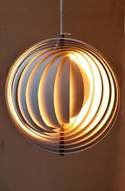 This Gives A Really Cool Indirect Lighting Effect As A Result Of All The Layers Diy Lighting Lamp Lamp Design