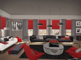 Red living room designs are always vibrant and full of life and they also make great entertainment areas. Red Grey And Black Living Room Ideas Home Design Ideas