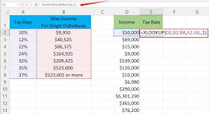 Excel 2021 Interface with XLOOKUP