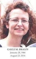 Gayle Braley Obituary