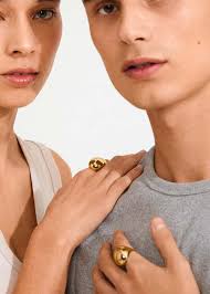 Pilgrim Harrison Adjustable Rings 2-in-1 Set Gold-Plated Rings