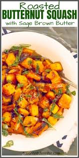 Easy Roasted Butternut Acorn Squash With Sage Brown Butter Recipe In 2020 Roasted Butternut Whole Food Recipes Butternut