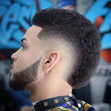 Andyauthentic Burst Fade Mohawk Fade Haircut Temp Fade Haircut Mens Haircuts Fade