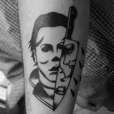He's not just another human. Simple Michael Myers Knife Tattoo Novocom Top