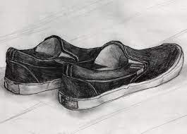 Graphite Drawings Shoes Sketchbook Art Pencil Vans Old Skool Sneaker Vans Vans Old Skool