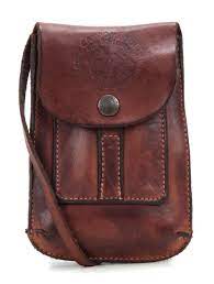 lavata cross body bag leather cognac 17 cm umhangetasche leder leder gurteltasche handtaschen
