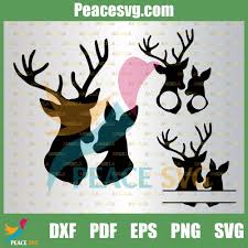 Download Deer Svg Deer Head Svg Deer Family Svg Reindeer Animal Diy Crafts Svg Files For Cricut Instant Download File Peacce Svg
