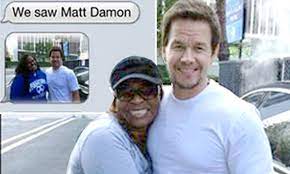 Matt damon, mark wahlberg, or jason bourne. Good Sport Mark Wahlberg Takes To Facebook After Fan Mistakes Him For Matt Damon Daily Mail Online