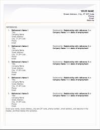 Entry Level Resume Reference Sheet