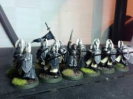 Aragorn is the representative of minas tirith and gondor at that point, as he is the rightful heir to the throne. Minas Tirith The Hobbit Strategy Battle Guide