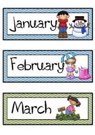 months of the year flashcards with american seasons in a preschool phonics activities right brain training flash cards