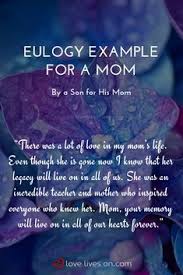 30 Best Eulogy Examples Eulogy Examples Eulogy For Mom Eulogy