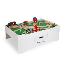 Multi Activity Train Table Melissa Doug Train Table Activity Table Playroom