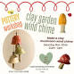 Ceramics - Mushroom Garden Wind Chime with Alicia event image