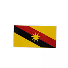 Hormat menghormati , berbudi bahasa menjadi amalan didalam sistem adat. Sticker Bendera Negeri Sarawak St345 Lazada