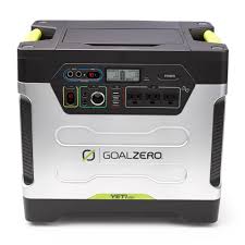 Yeti 1250 Portable Power Station Solar Generator Goal