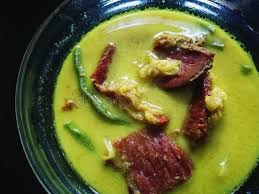 Lembut, sedap & lazat dibuat masak lemak cili api. Masak Lemak Daging Salai Rauchte Das Rindfleisch Das In Der Kokosmilch Gekocht Wurde Stockfoto Bild Von Selbstgemacht Cuisine 134426612