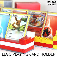 This binder is a compact, card storage binder with 648 slots for your cards. Lego Playing Card Holders For Kids Card Games Playing Card Holder Lego Card Kids Cards