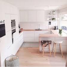 This kitchen/dining area has a spare scandinavian sensibility. 71 Stunning Scandinavian Kitchen Designs Digsdigs