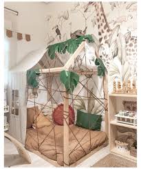 Kids' room furniture playrooms nursery ideas kids' bathrooms teen bedrooms kids' room decorating ideas design a dreamy bedroom for your little ones with our best tips and ideas, from playful color palettes to creative decorating themes. 12 Brilliant Jungle Theme Kids Room Ideas Jungle Kids Room Ideas Junglekidsroomideas Here I V In 2021 Kids Jungle Room Jungle Theme Kids Room Jungle Bedroom Theme